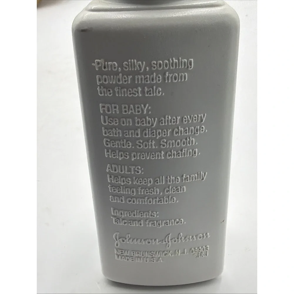 Vintage Limited Johnsons Baby Powder Purest Protection 4 oz RARE BOTTLE
